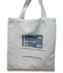 Bolsa de tela poliéster