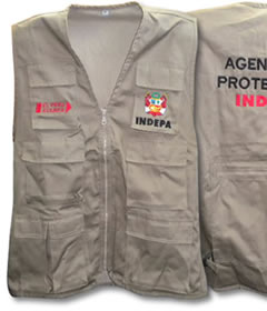 Chaleco de trabajo en tela drill tecnología Chaleco de trabajo en tela drill tecnología