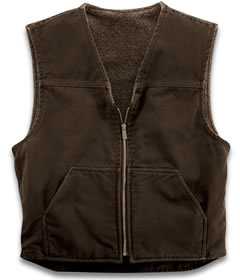 Chaleco de tela corduroy Chaleco de tela corduroy