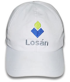 Gorras publicitarias bordadas
